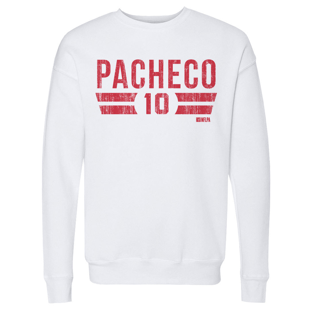 Isiah Pacheco Men's Crewneck Sweatshirt | 500 LEVEL