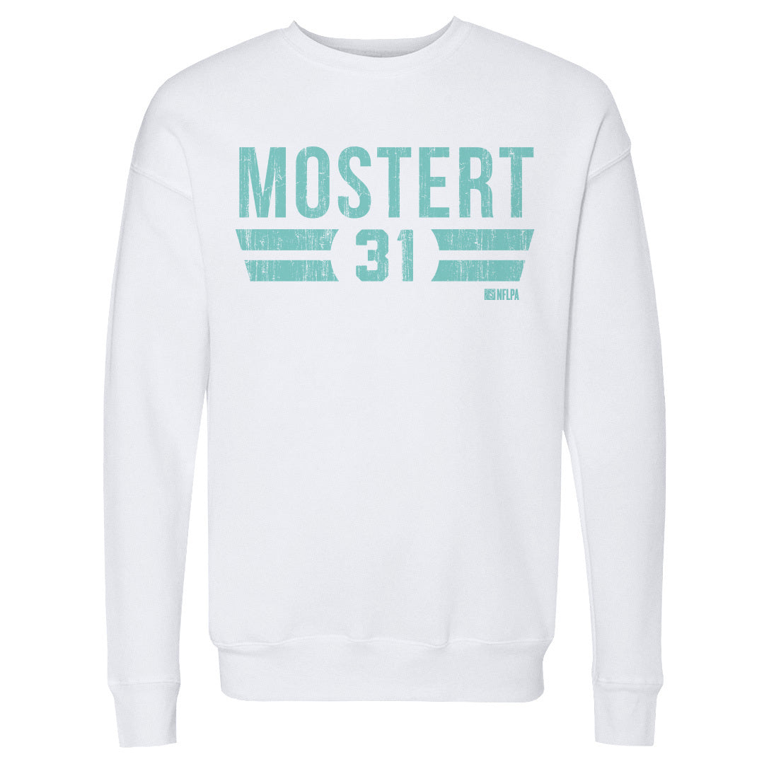 Raheem Mostert Men&#39;s Crewneck Sweatshirt | 500 LEVEL