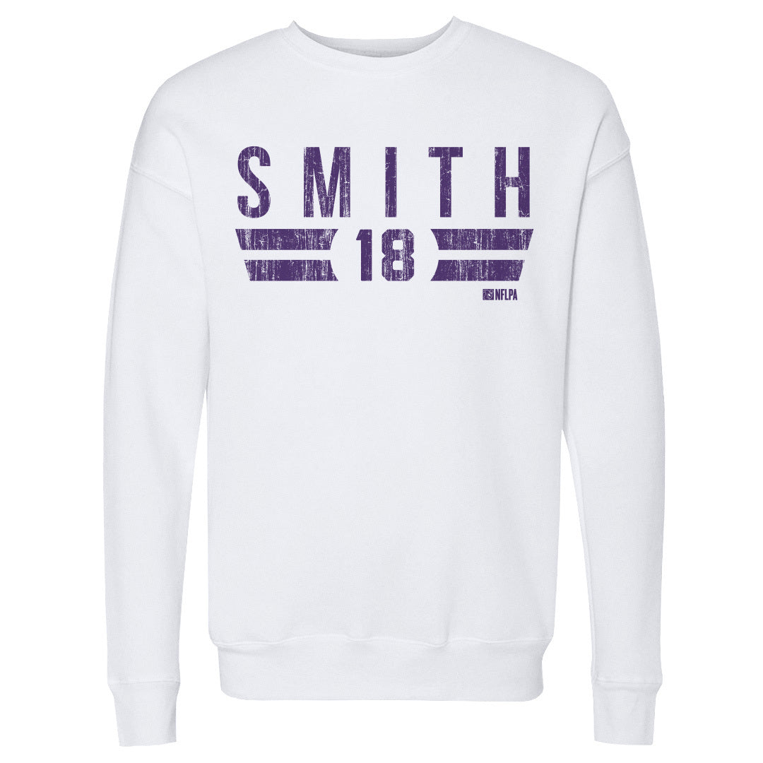 Roquan Smith Men&#39;s Crewneck Sweatshirt | 500 LEVEL