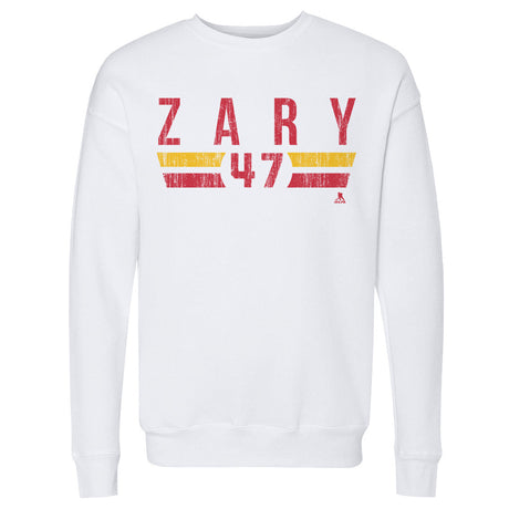 Connor Zary Men's Crewneck Sweatshirt | 500 LEVEL