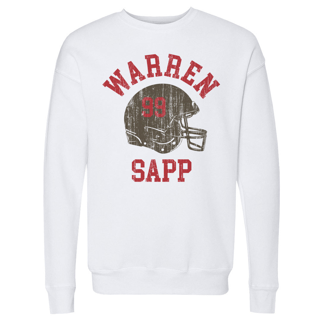 Warren Sapp Men&#39;s Crewneck Sweatshirt | 500 LEVEL