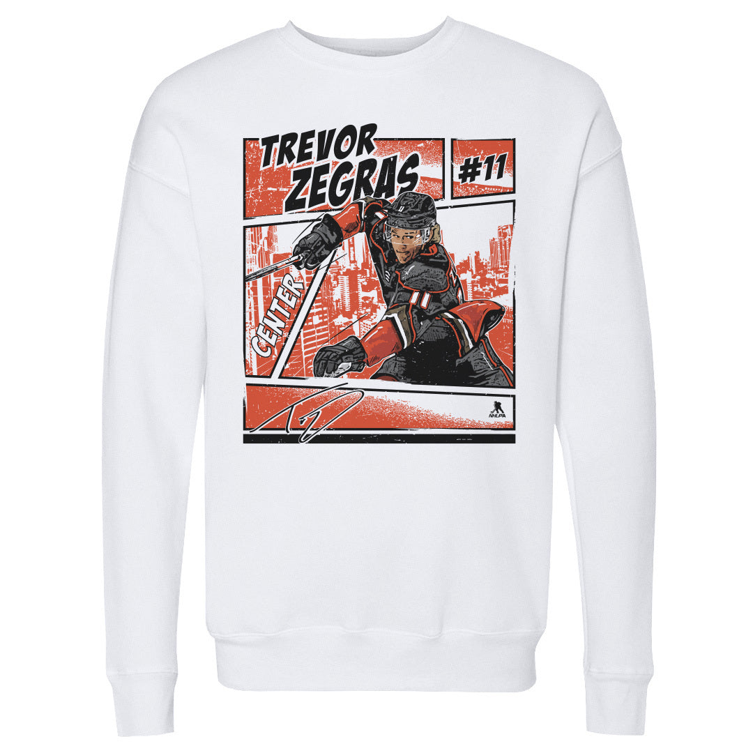 Trevor Zegras Men&#39;s Crewneck Sweatshirt | 500 LEVEL