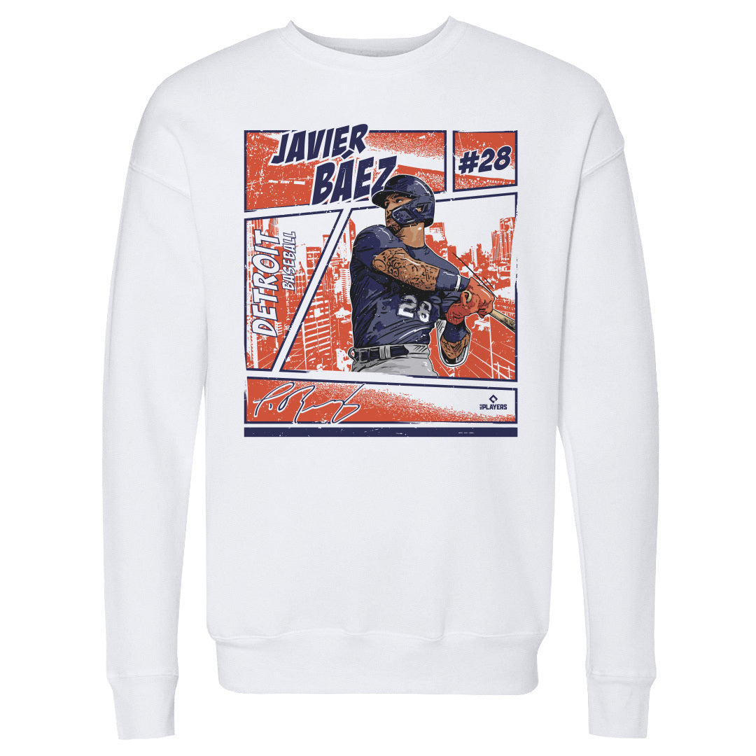 Javier Baez Men&#39;s Crewneck Sweatshirt | 500 LEVEL