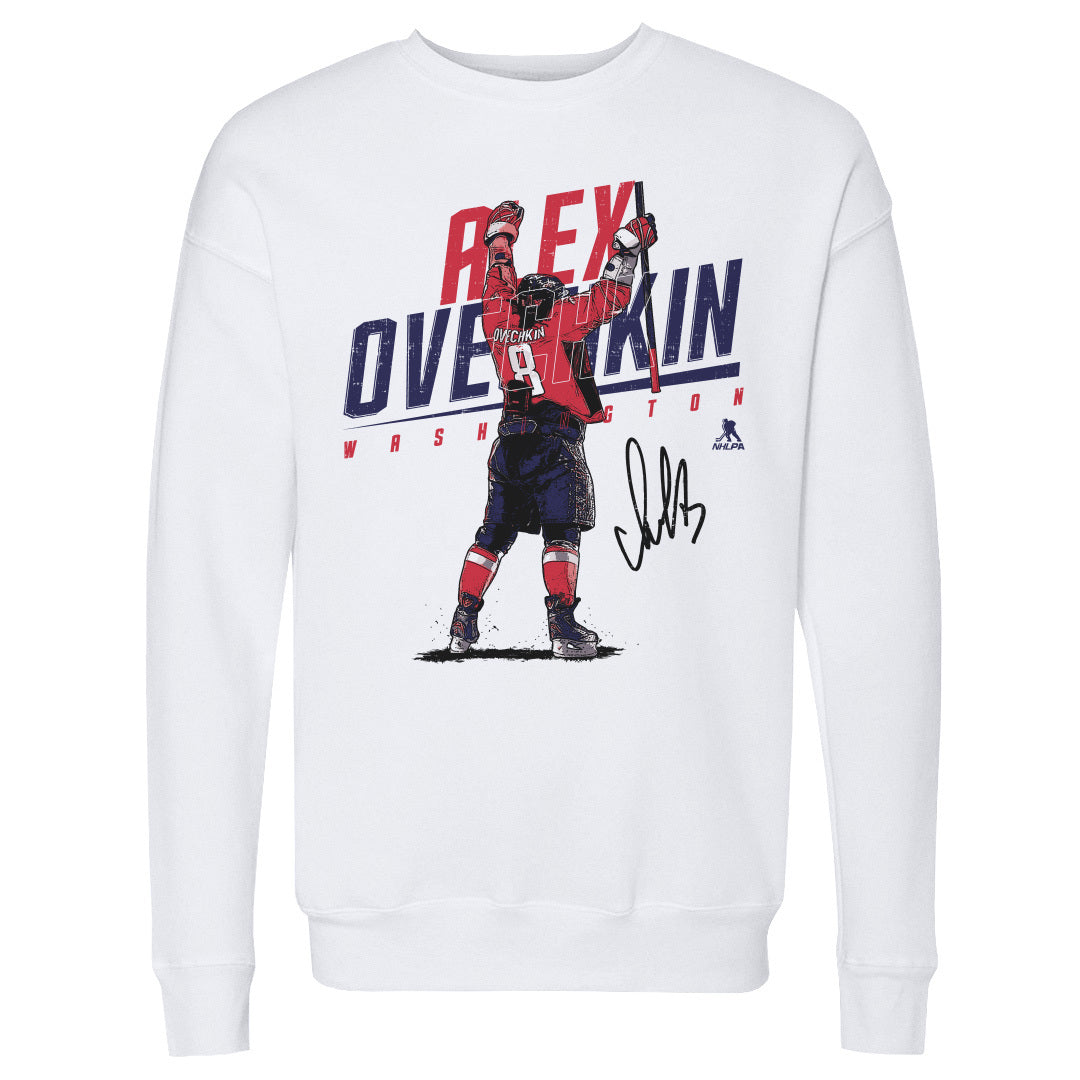 Alex Ovechkin Men&#39;s Crewneck Sweatshirt | 500 LEVEL