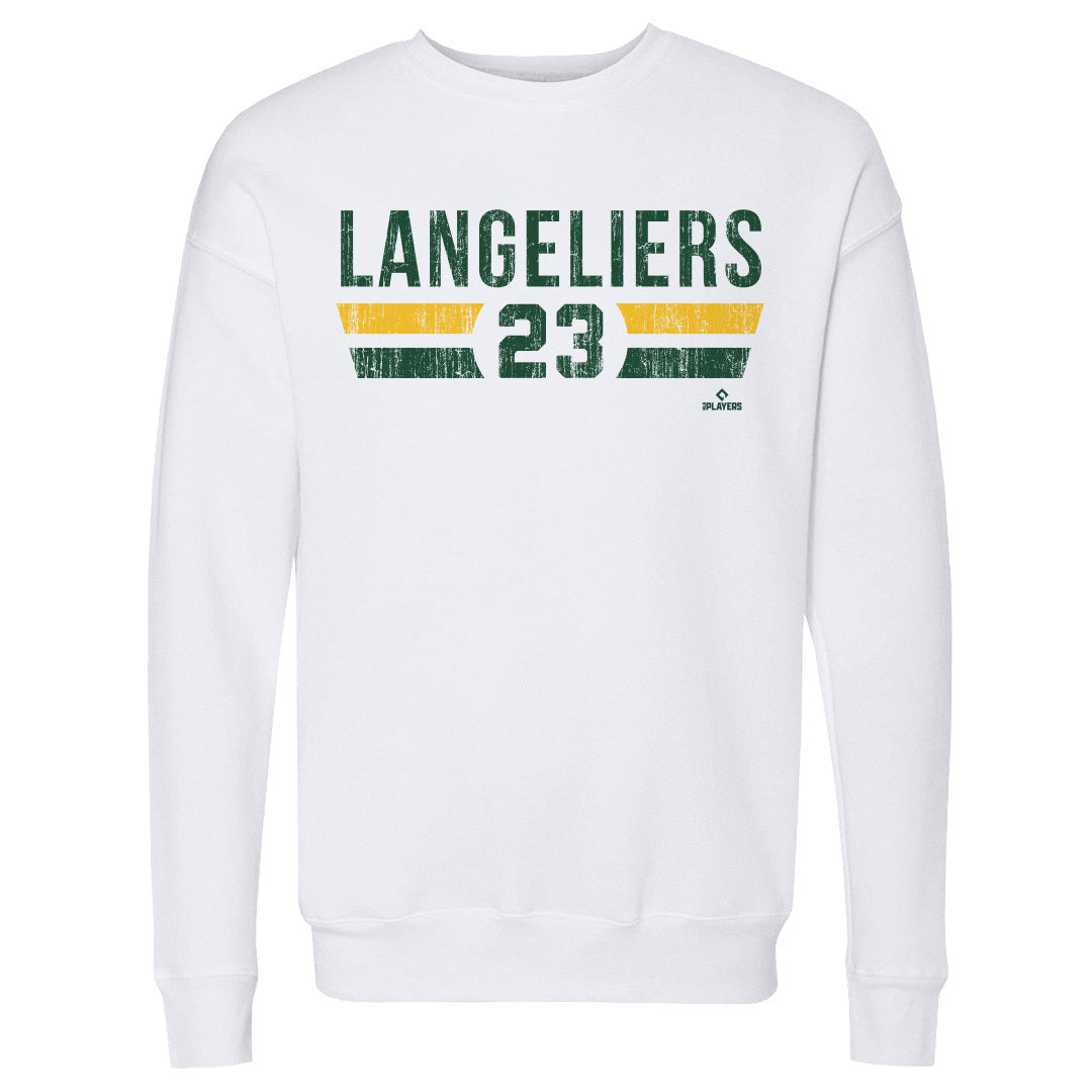 Shea Langeliers Men&#39;s Crewneck Sweatshirt | 500 LEVEL