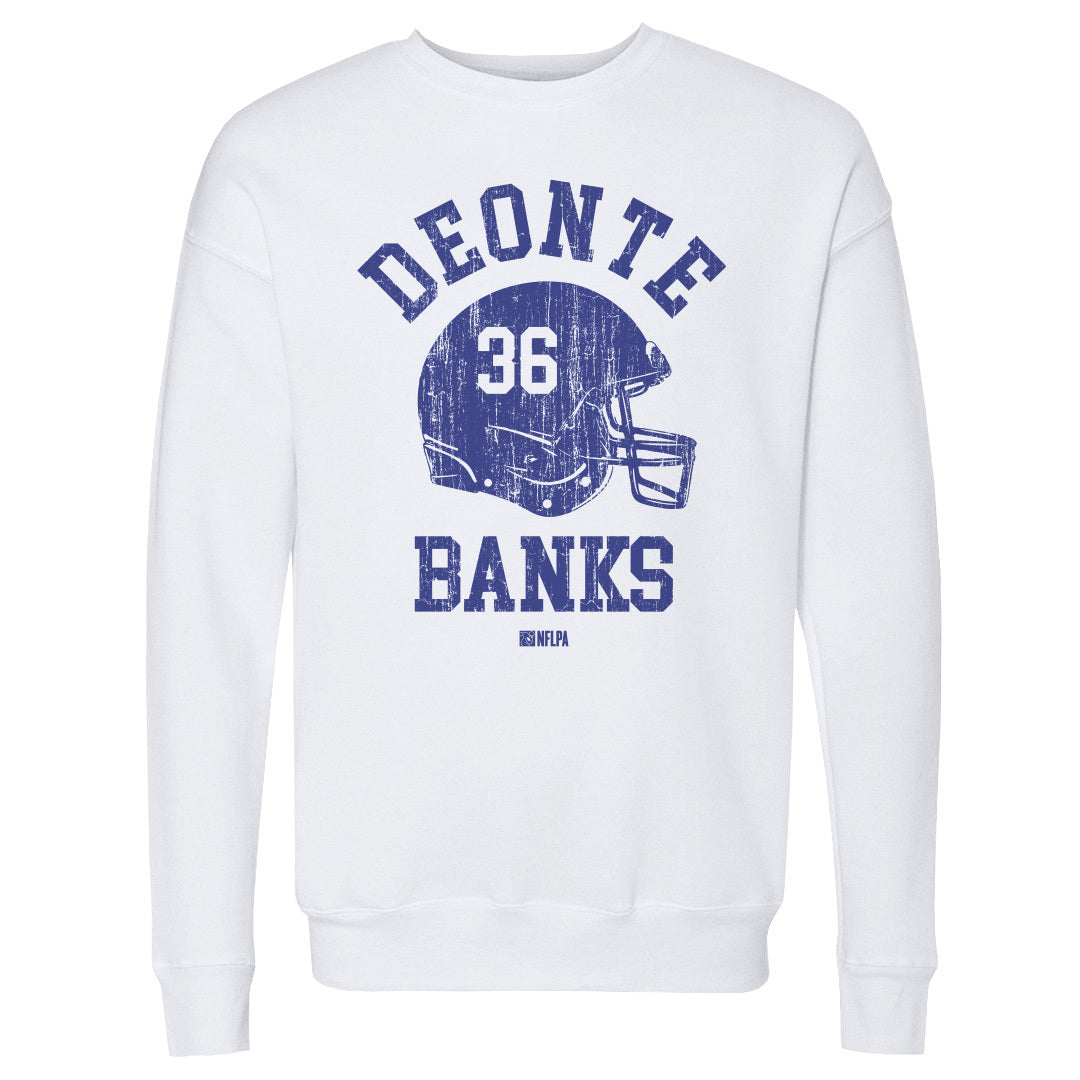 Deonte Banks Men&#39;s Crewneck Sweatshirt | 500 LEVEL