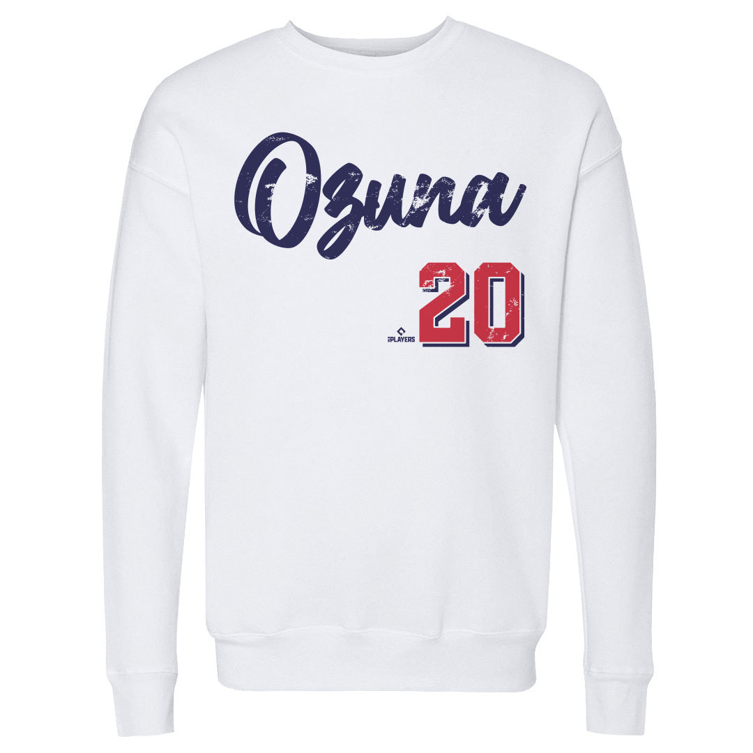 Marcell Ozuna Men&#39;s Crewneck Sweatshirt | 500 LEVEL