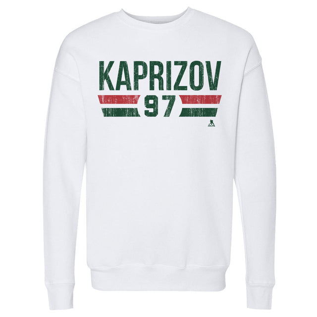 Kirill Kaprizov Men's Crewneck Sweatshirt | 500 LEVEL