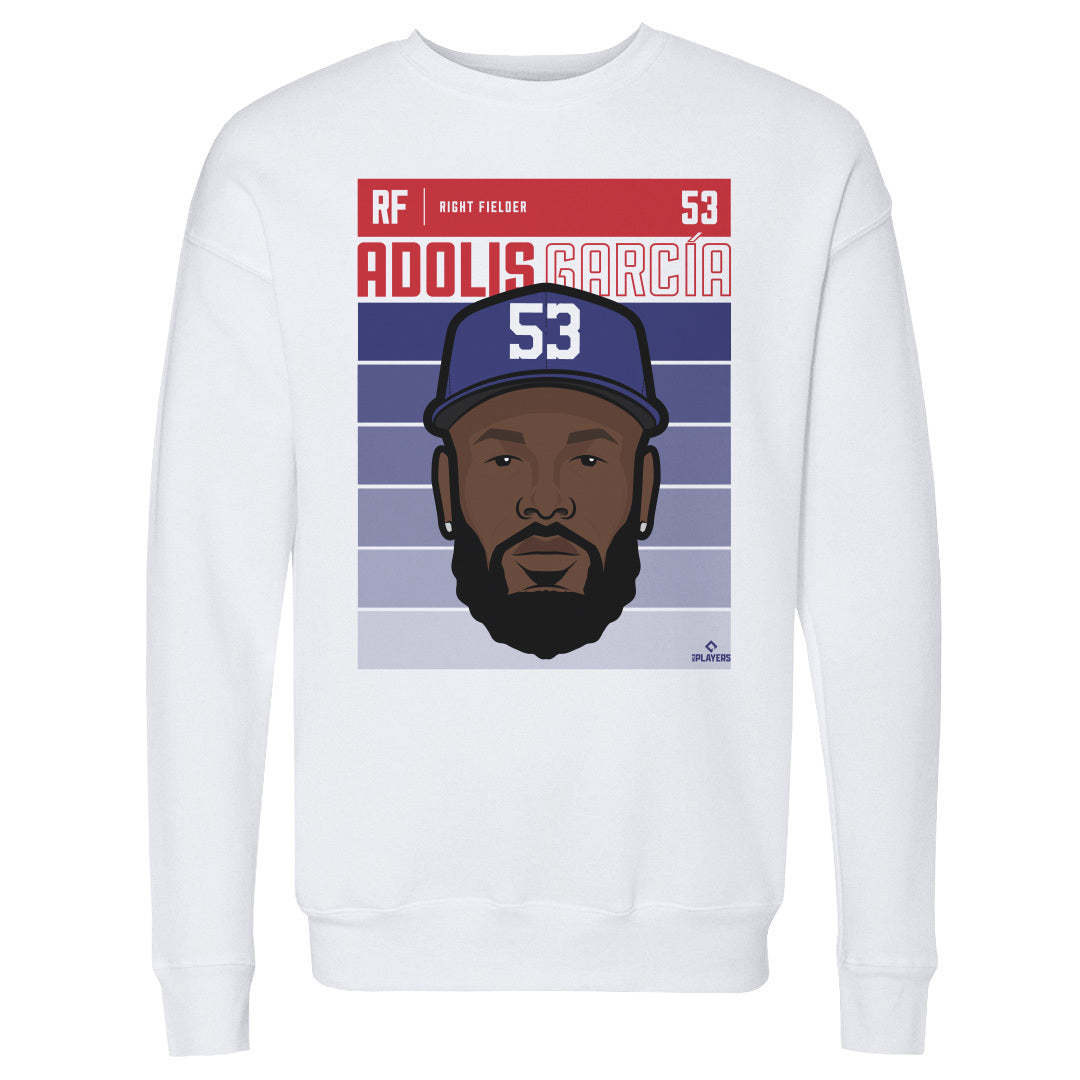 Adolis Garcia Men's Crewneck Sweatshirt | 500 LEVEL