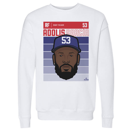 Adolis Garcia Men's Crewneck Sweatshirt | 500 LEVEL