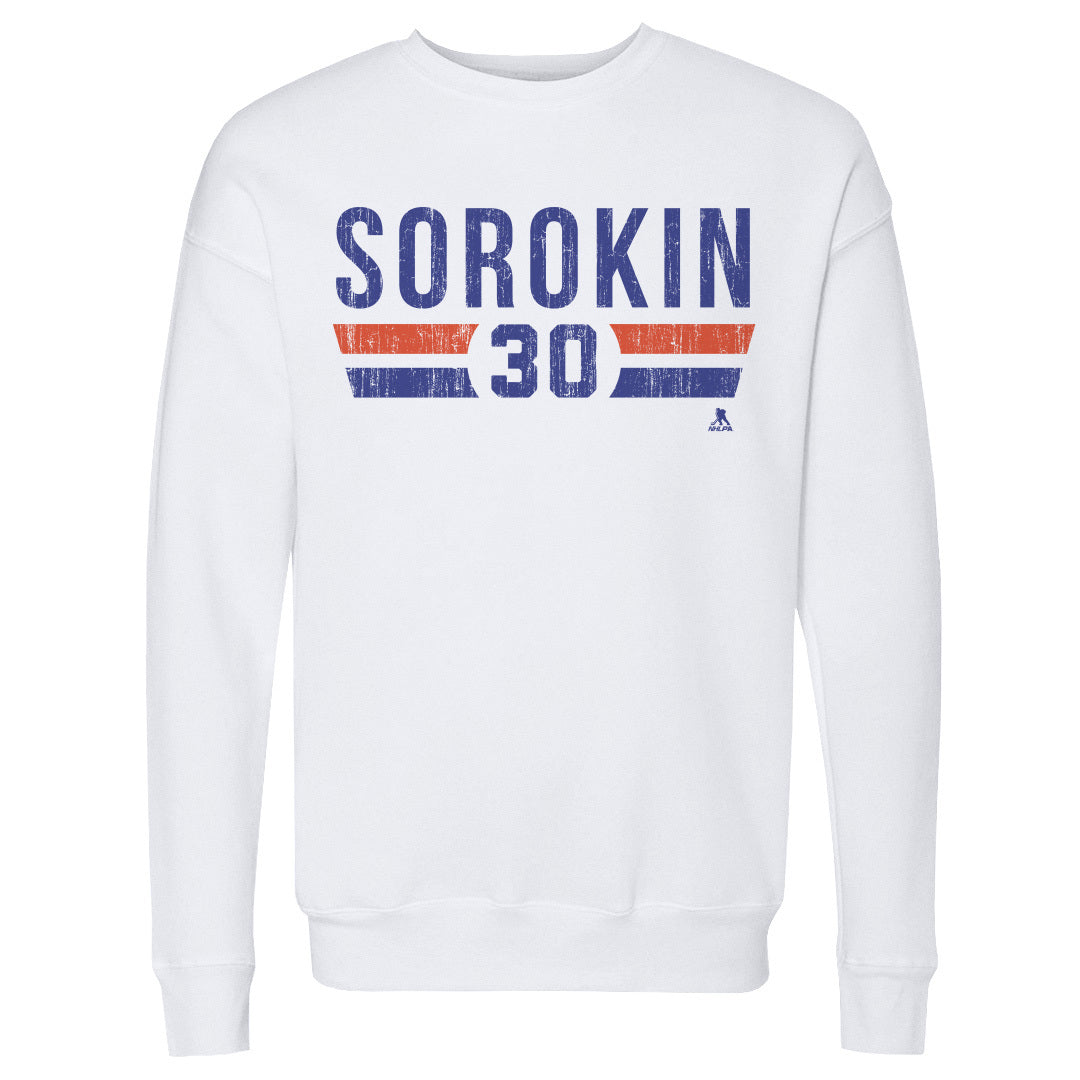 Ilya Sorokin Men's Crewneck Sweatshirt | 500 LEVEL