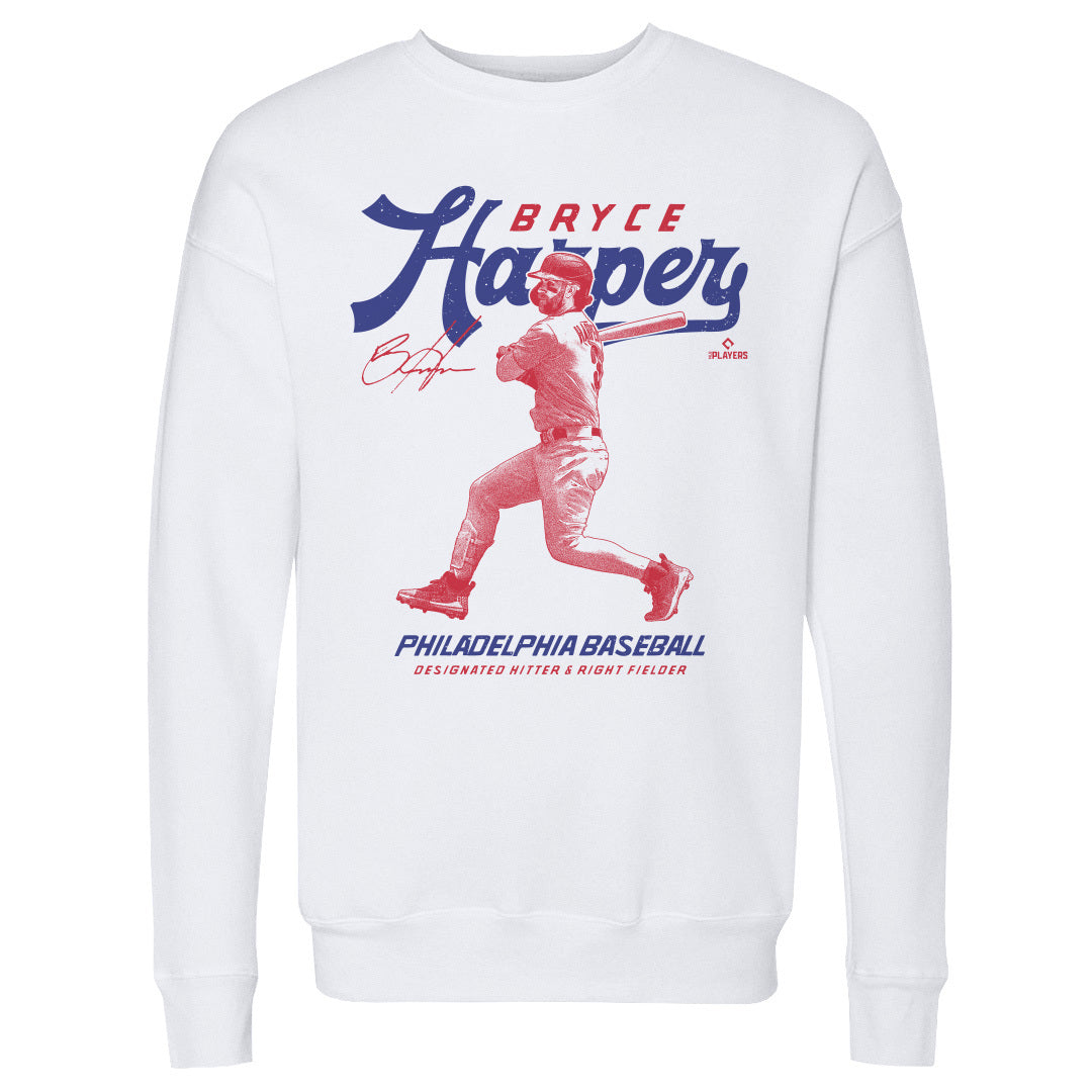 Bryce Harper Men&#39;s Crewneck Sweatshirt | 500 LEVEL