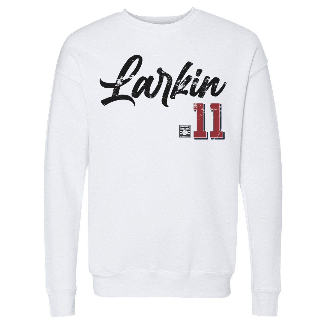 Barry Larkin Men's Crewneck Sweatshirt | 500 LEVEL