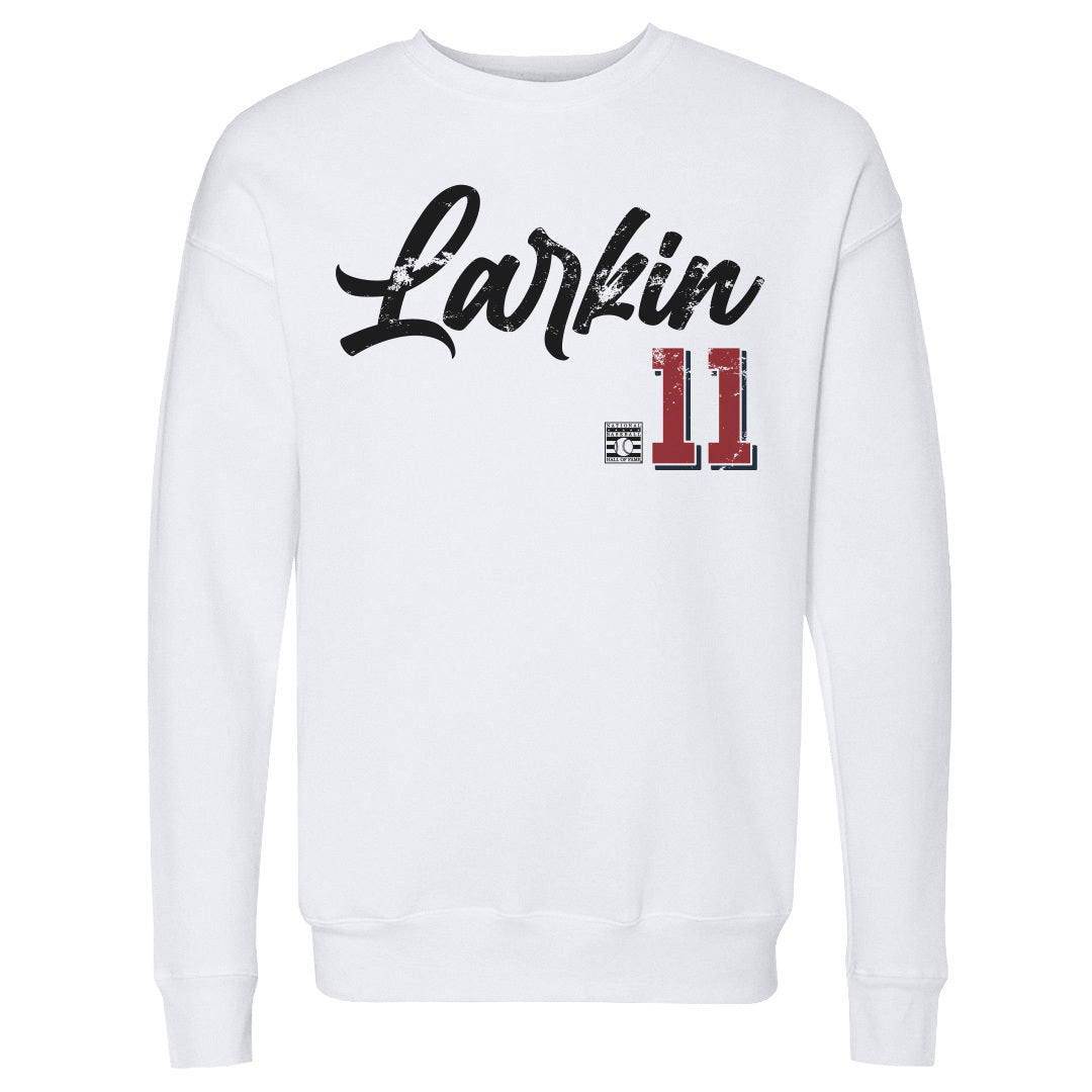 Barry Larkin Men&#39;s Crewneck Sweatshirt | 500 LEVEL