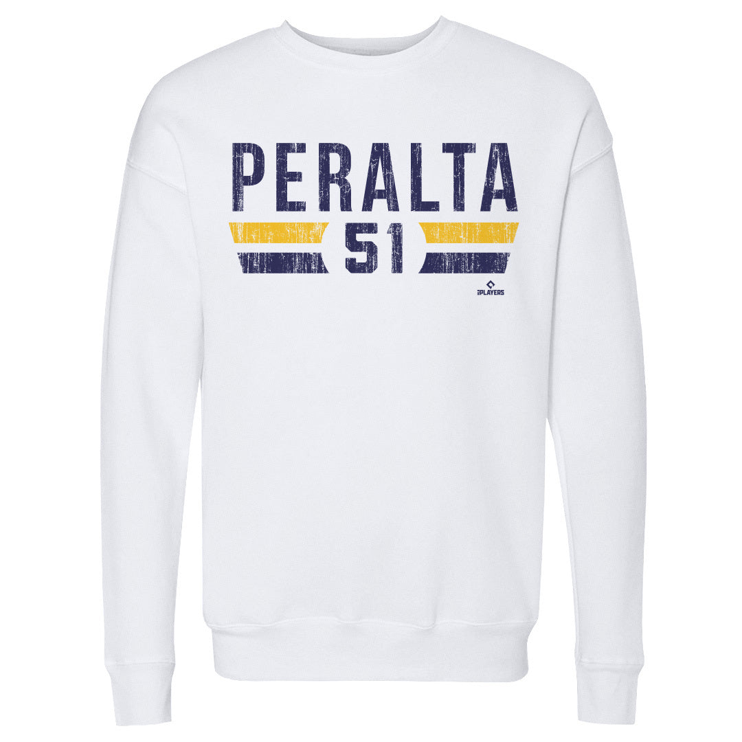 Freddy Peralta Men's Crewneck Sweatshirt | 500 LEVEL