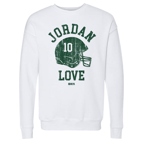 Jordan Love Men's Crewneck Sweatshirt | 500 LEVEL