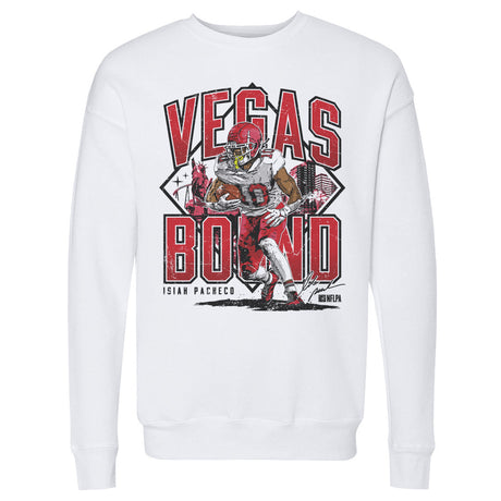 Isiah Pacheco Men's Crewneck Sweatshirt | 500 LEVEL