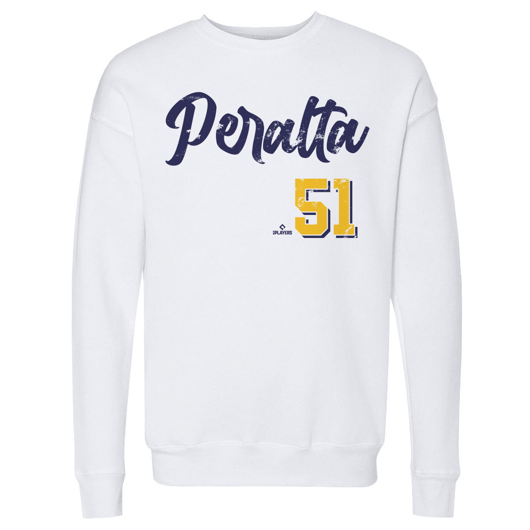 Freddy Peralta Men's Crewneck Sweatshirt | 500 LEVEL