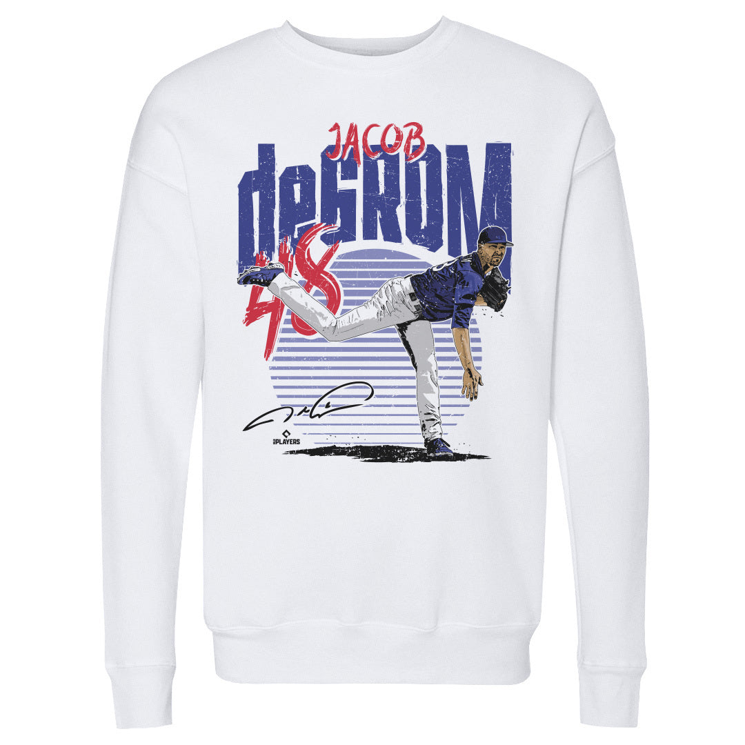 Jacob deGrom Men's Crewneck Sweatshirt | 500 LEVEL