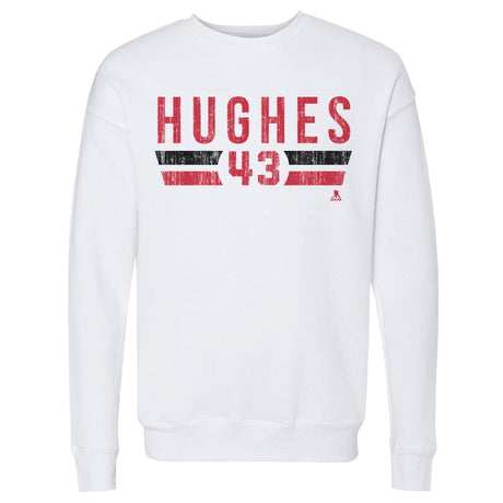 Luke Hughes Men's Crewneck Sweatshirt | 500 LEVEL