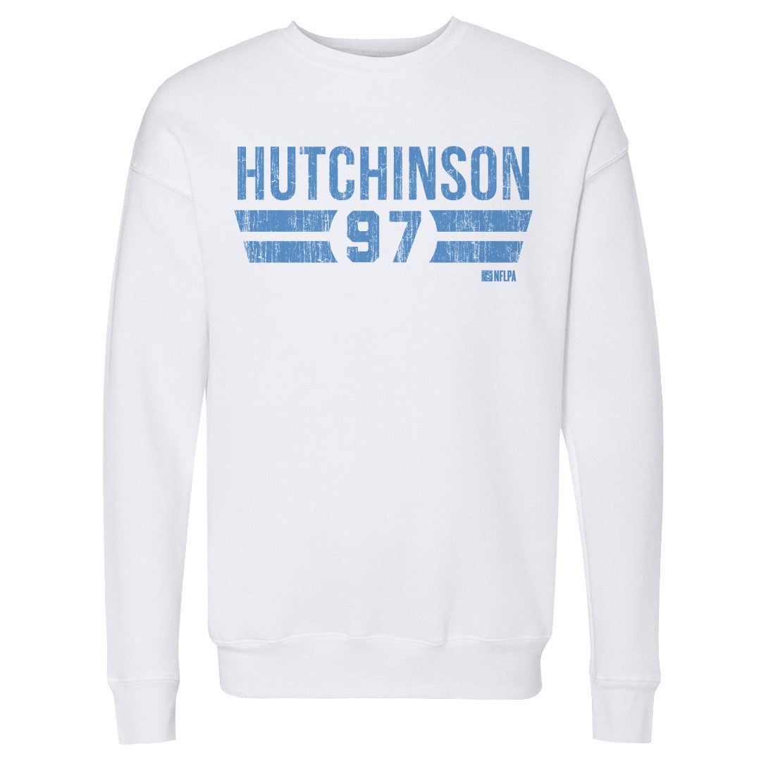 Aidan Hutchinson Men's Crewneck Sweatshirt | 500 LEVEL