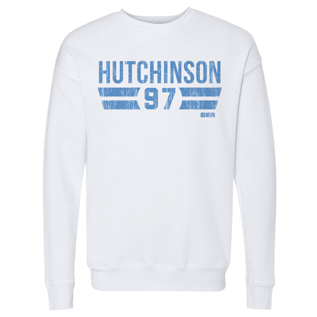 Aidan Hutchinson Men's Crewneck Sweatshirt | 500 LEVEL