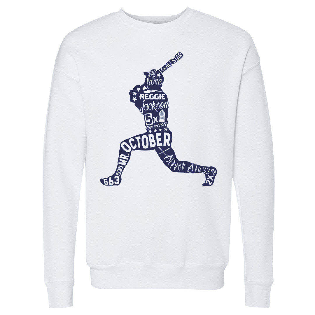 Reggie Jackson Men's Crewneck Sweatshirt | 500 LEVEL