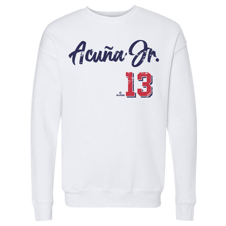 Ronald Acuna Jr. Men's Crewneck Sweatshirt | 500 LEVEL