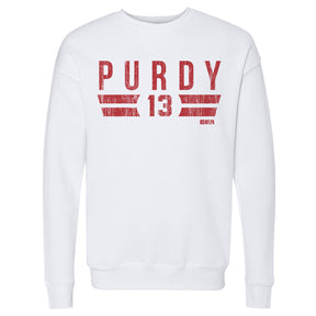 Brock Purdy Men's Crewneck Sweatshirt | 500 LEVEL