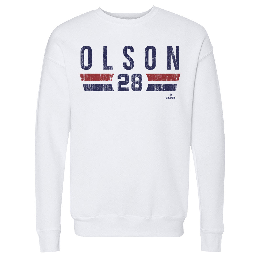 Matt Olson Men's Crewneck Sweatshirt | 500 LEVEL