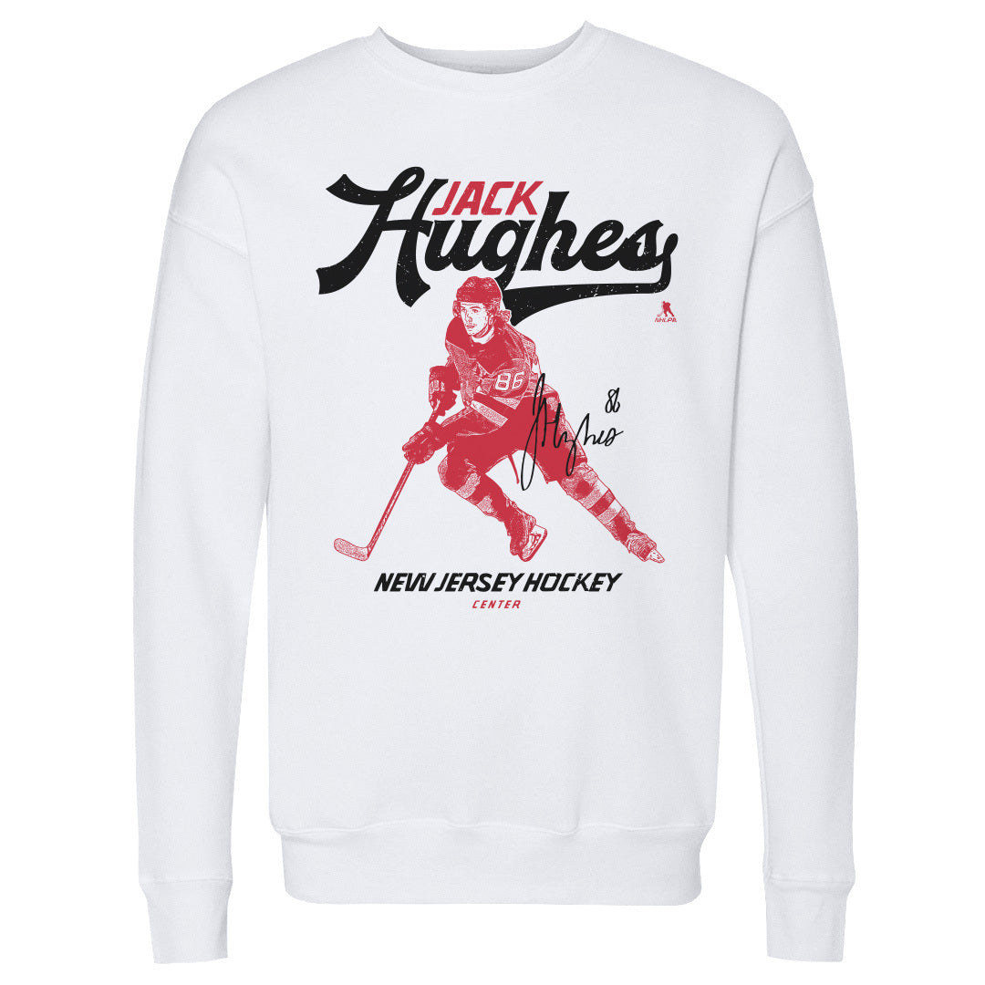 Jack Hughes Men's Crewneck Sweatshirt | 500 LEVEL