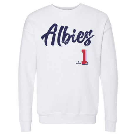 Ozzie Albies Men's Crewneck Sweatshirt | 500 LEVEL
