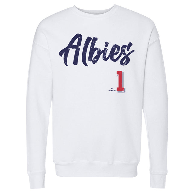 Ozzie Albies Men's Crewneck Sweatshirt | 500 LEVEL