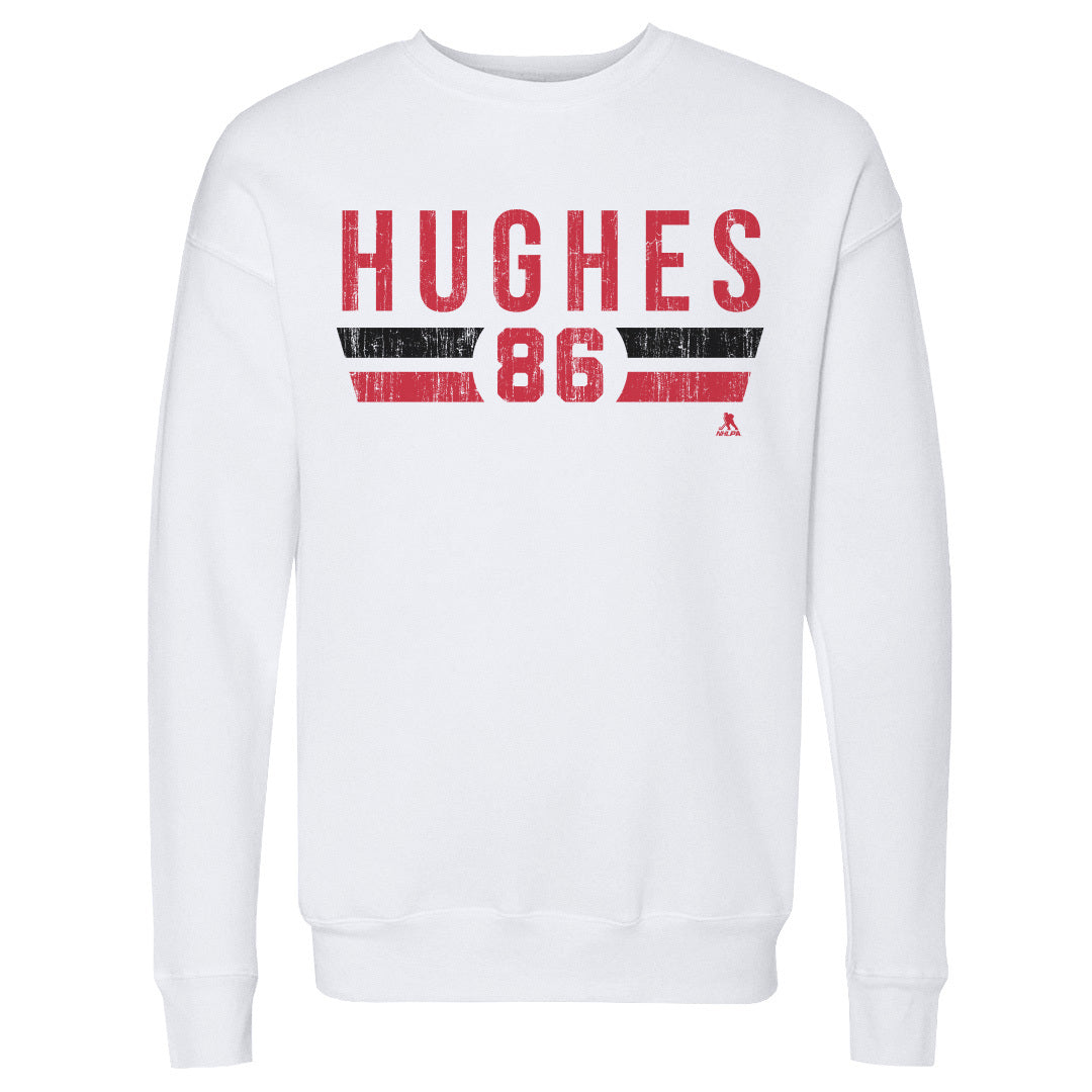 Jack Hughes Men's Crewneck Sweatshirt | 500 LEVEL