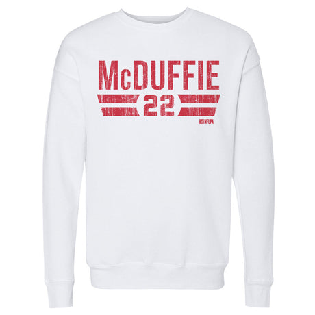 Trent McDuffie Men's Crewneck Sweatshirt | 500 LEVEL