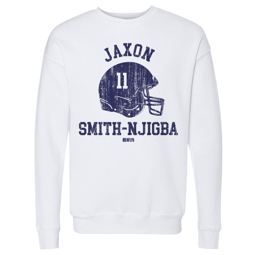 Jaxon Smith-Njigba Men&#39;s Crewneck Sweatshirt | 500 LEVEL