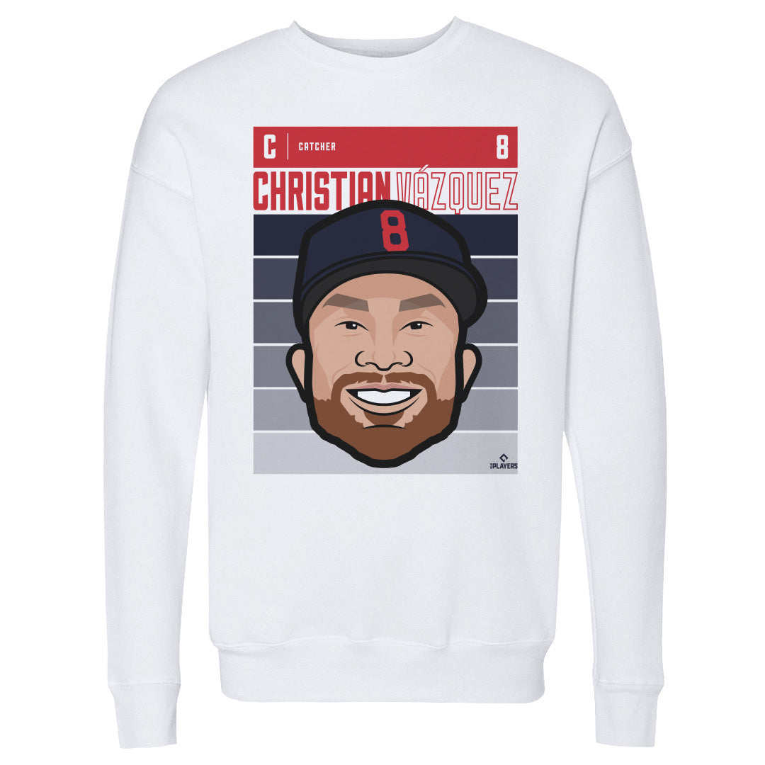 Christian Vazquez Men's Crewneck Sweatshirt | 500 LEVEL