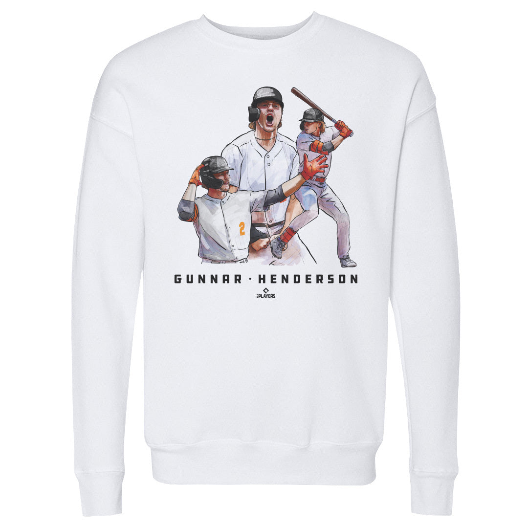 Gunnar Henderson Men&#39;s Crewneck Sweatshirt | 500 LEVEL