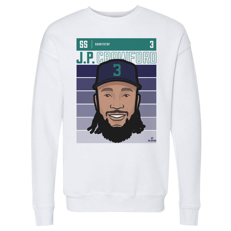 J.P. Crawford Men's Crewneck Sweatshirt | 500 LEVEL