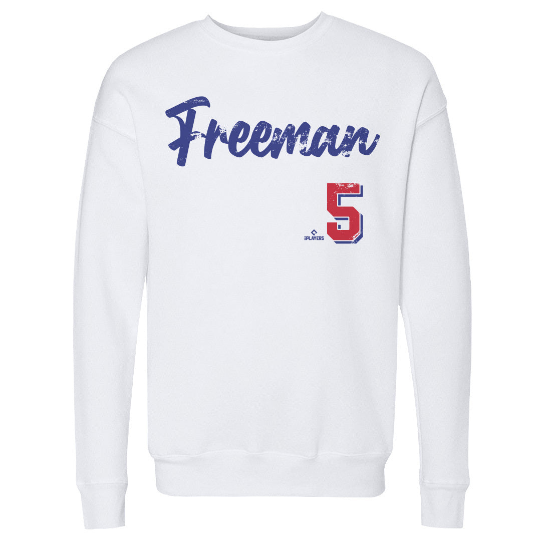 Freddie Freeman Men&#39;s Crewneck Sweatshirt | 500 LEVEL