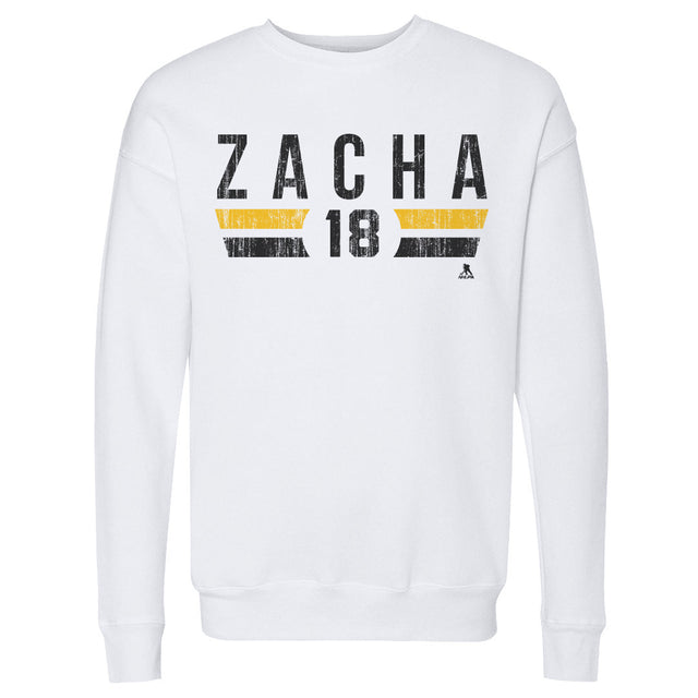 Pavel Zacha Men's Crewneck Sweatshirt | 500 LEVEL