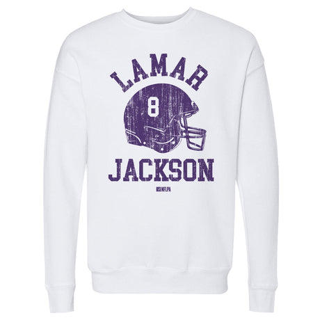 Lamar Jackson Men's Crewneck Sweatshirt | 500 LEVEL
