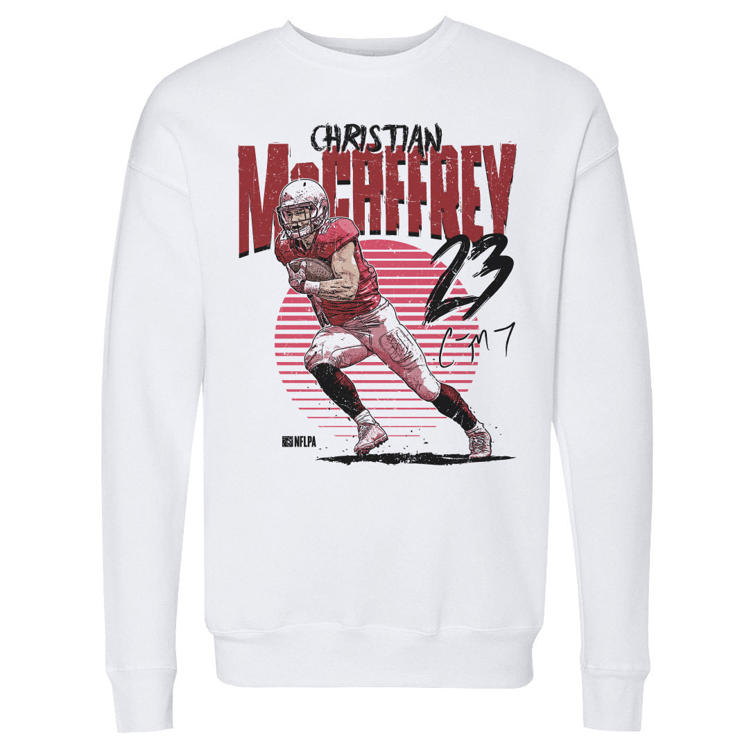 Christian McCaffrey Men's Crewneck Sweatshirt | 500 LEVEL
