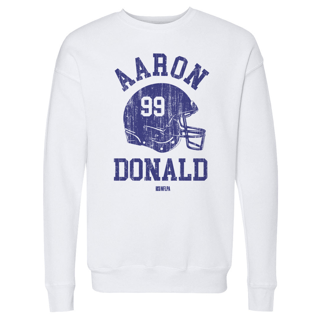 Aaron Donald Men&#39;s Crewneck Sweatshirt | 500 LEVEL