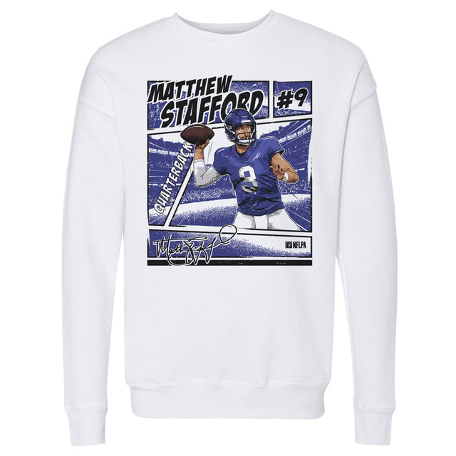 Matthew Stafford Men's Crewneck Sweatshirt | 500 LEVEL