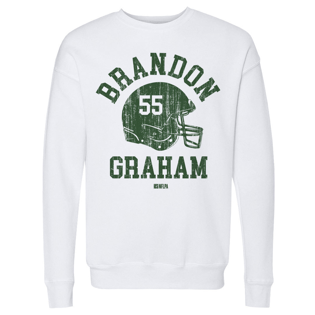 Brandon Graham Men&#39;s Crewneck Sweatshirt | 500 LEVEL