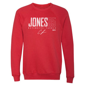 Chris Jones Men's Crewneck Sweatshirt | 500 LEVEL