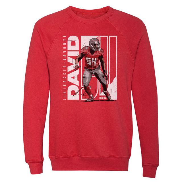 Lavonte David Men's Crewneck Sweatshirt | 500 LEVEL