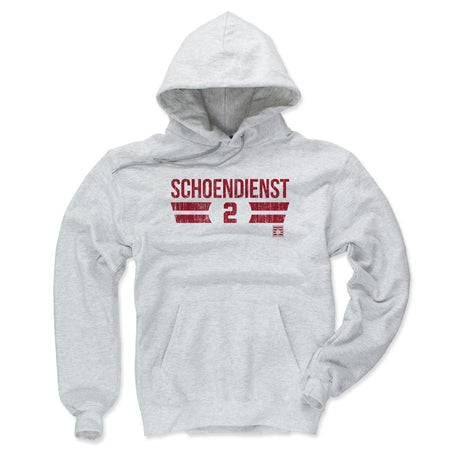 Red Schoendienst Men's Hoodie | 500 LEVEL