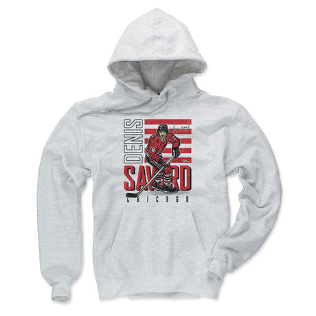Denis Savard Men's Hoodie | 500 LEVEL